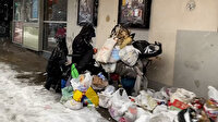 New York’ta sokakta yaşayanlar kar fırtınası ile mücadele ediyor